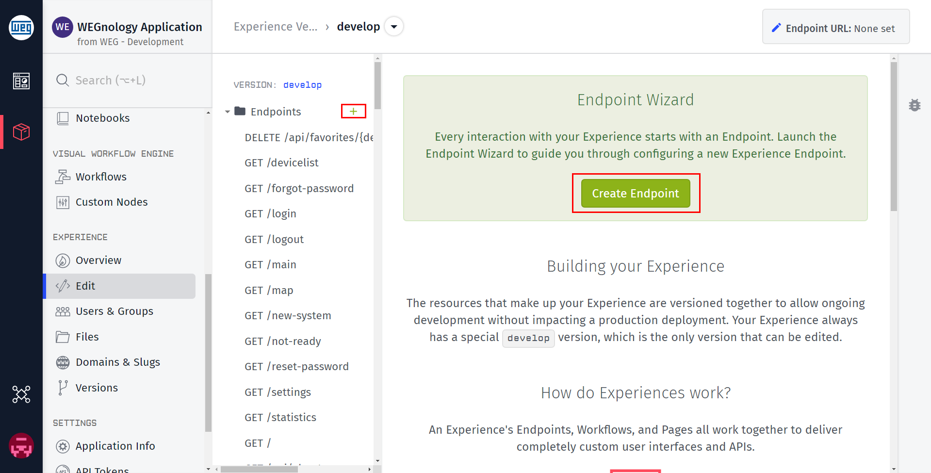 Endpoint Wizard