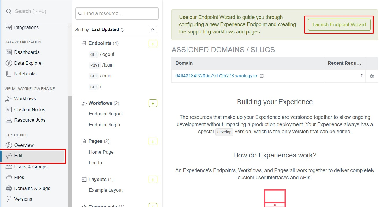 Add Endpoint Wizard