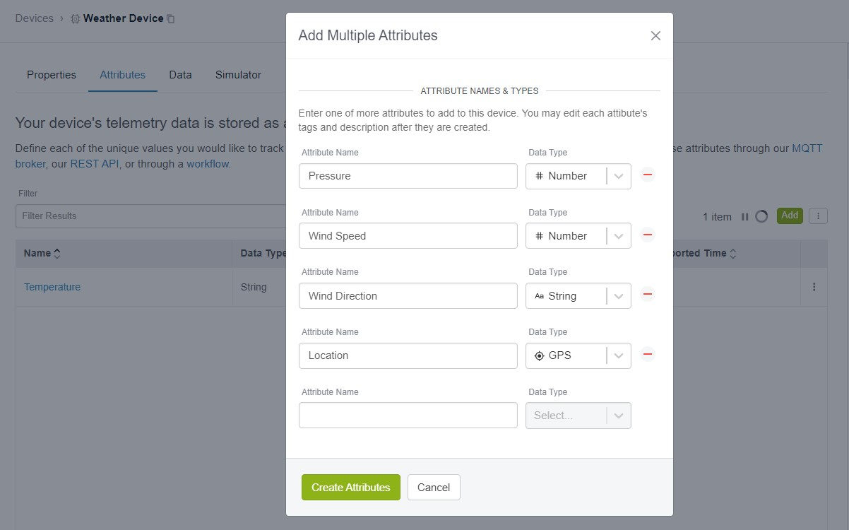 Add Multiple Attributes