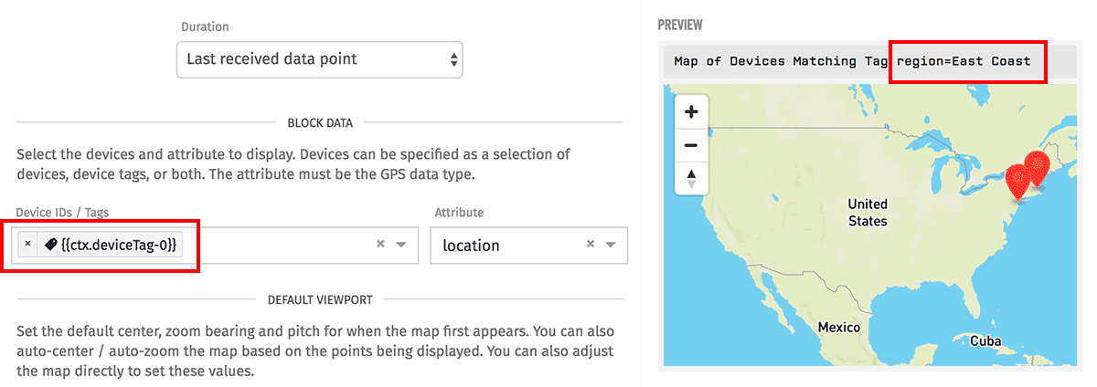 Device Tag Context Use