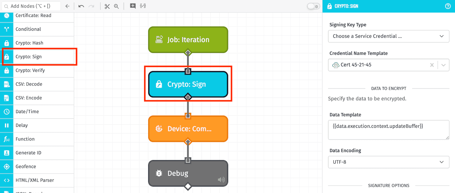 Crypto: Sign Node Crypto: Sign Node