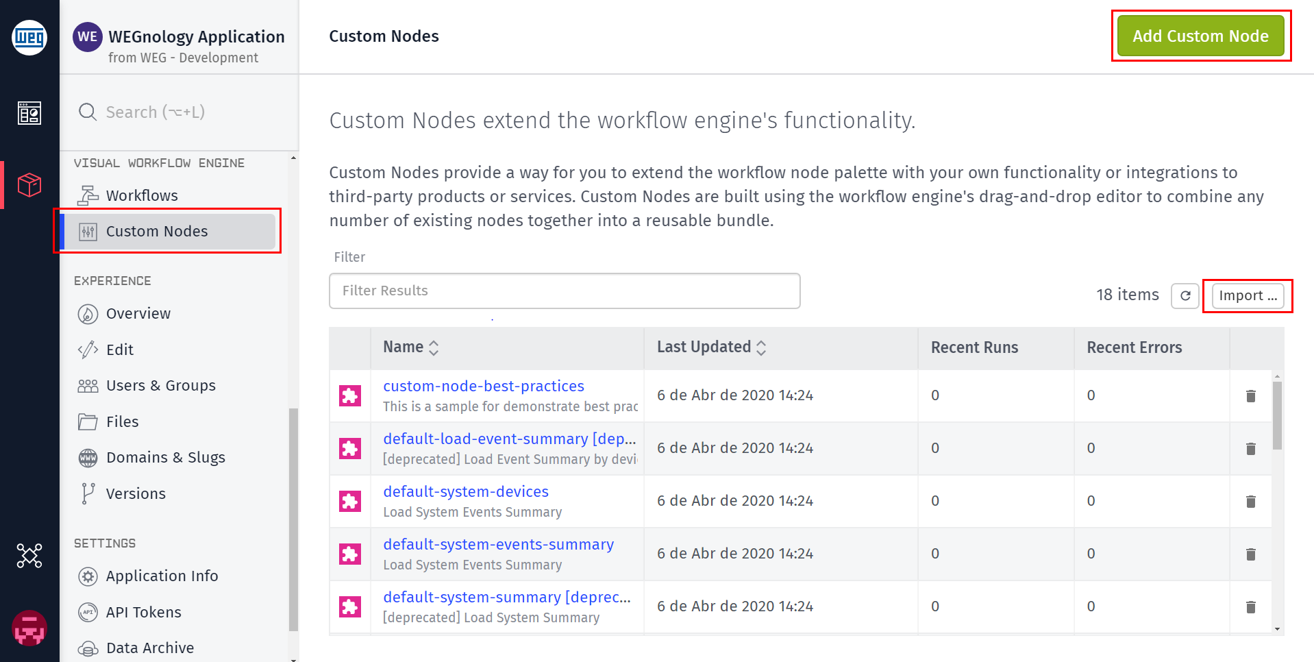 Create Custom Node