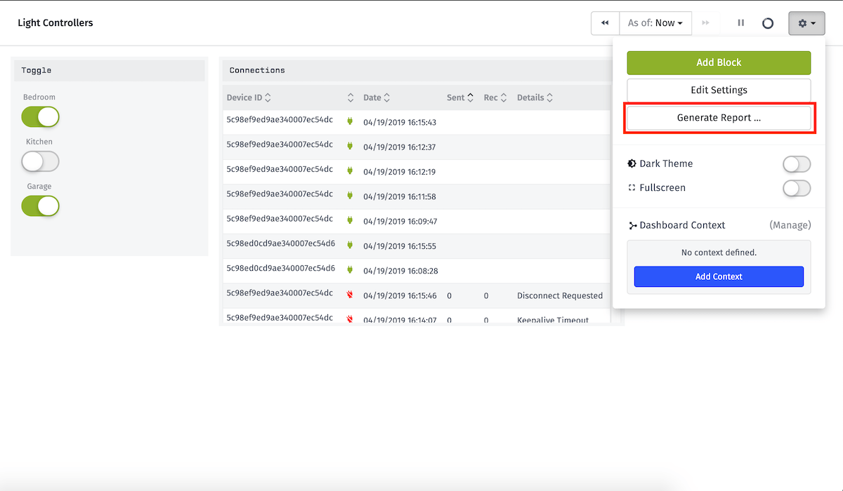 Non-Recurring Report