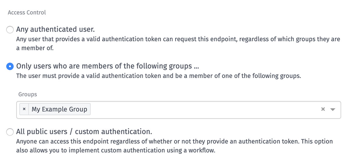 Endpoint Access Control