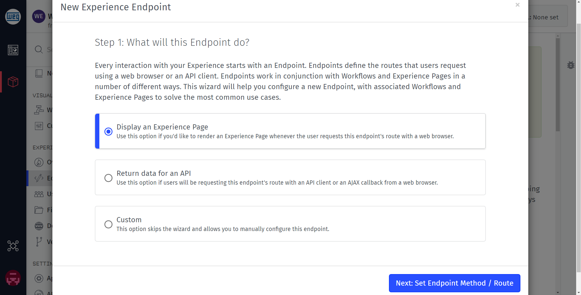 Endpoint Wizard