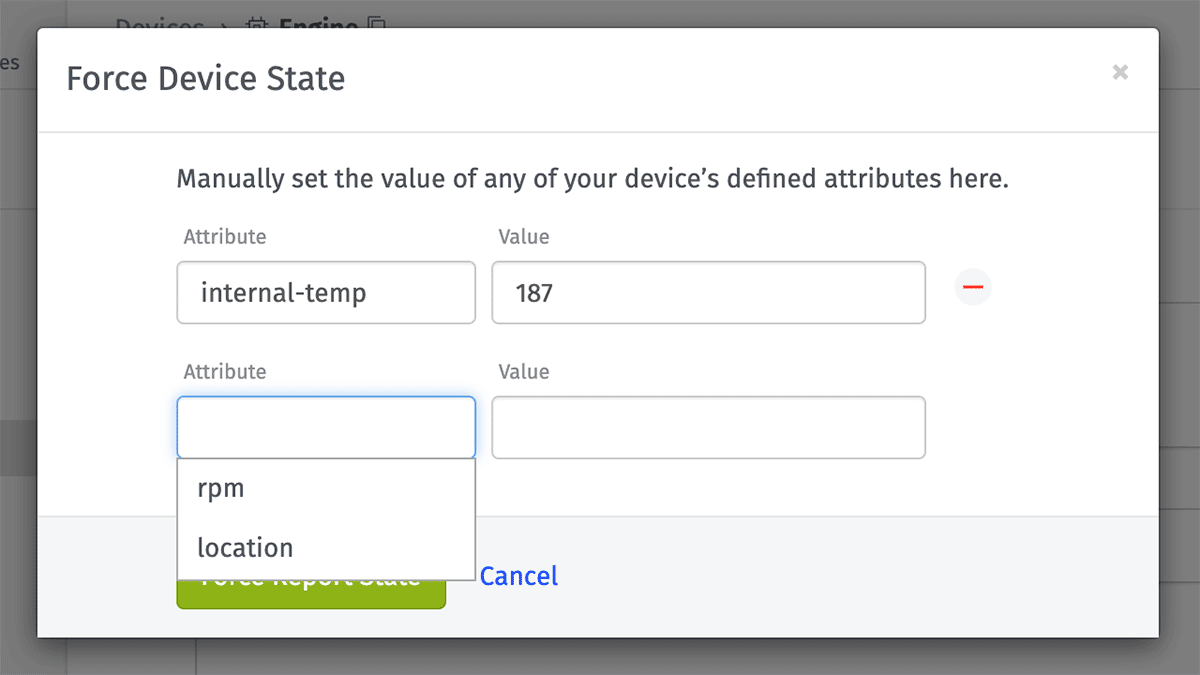 Force Device State