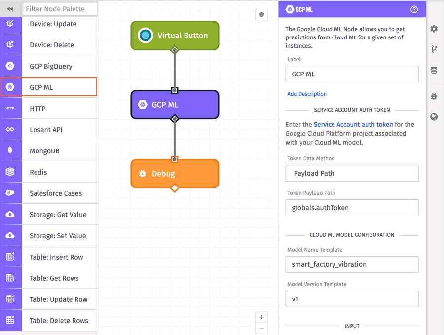 GCP ML Node
