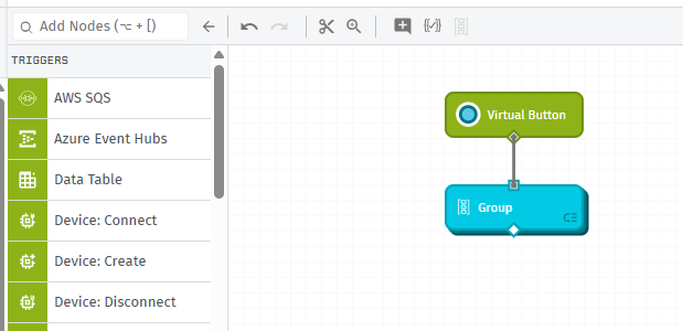 Group Node: Representation of the logic segment