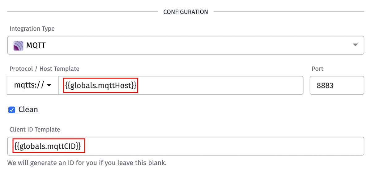 Integration Templating