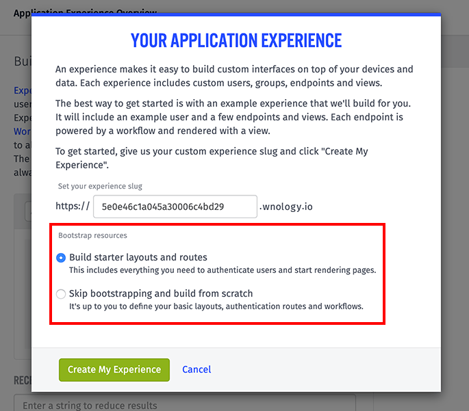 Bootstrap Choose