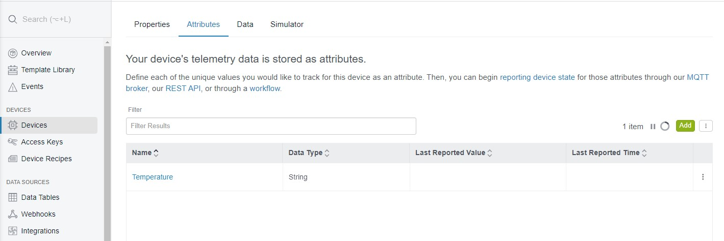 System Device Attributes Table