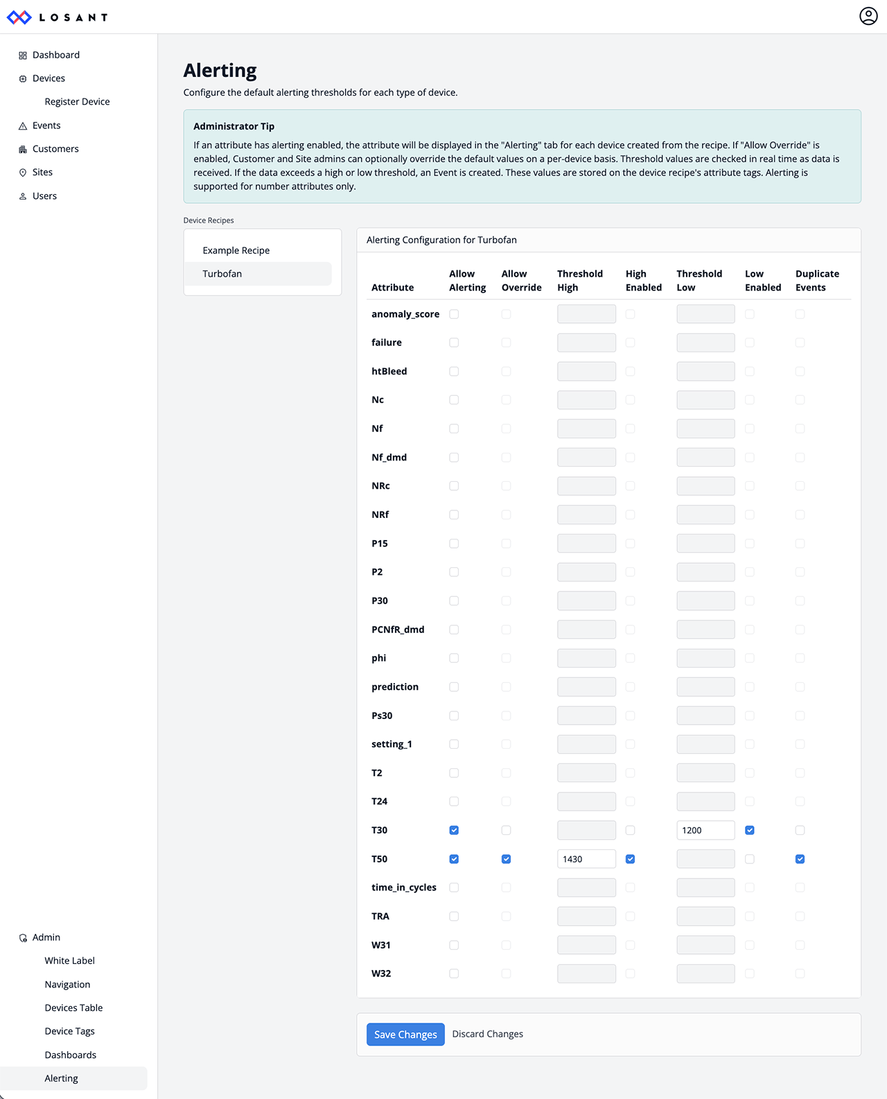 WEGnology WCPF Admin Alerting