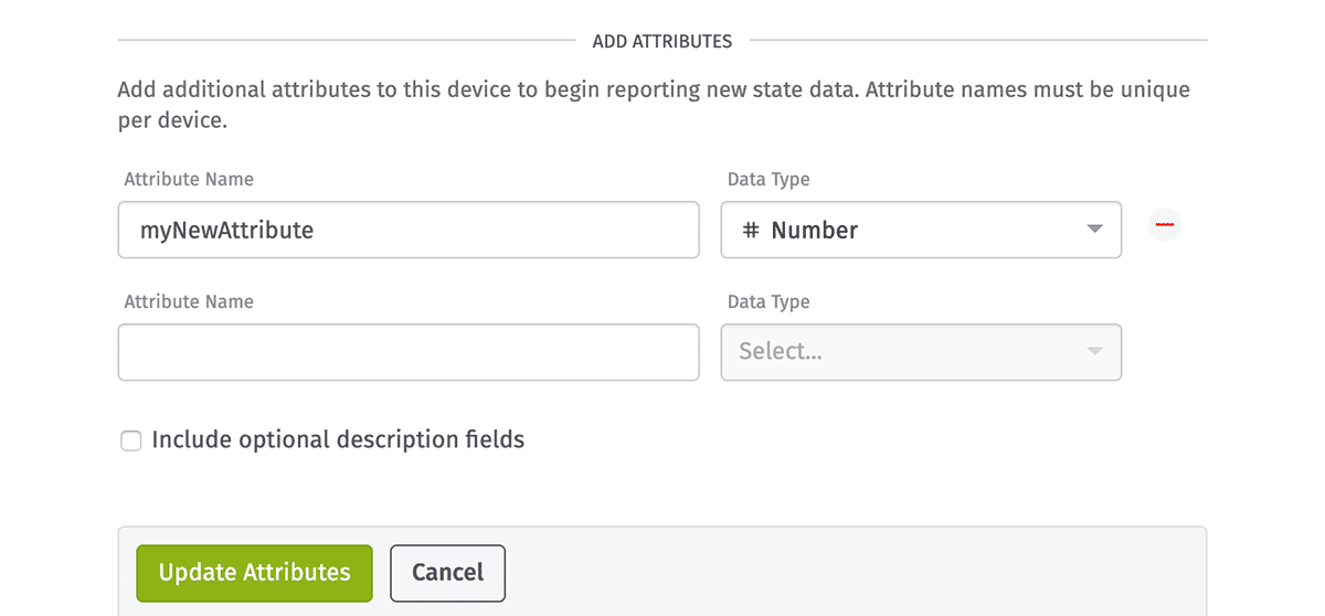 Device Attributes Simple Addition