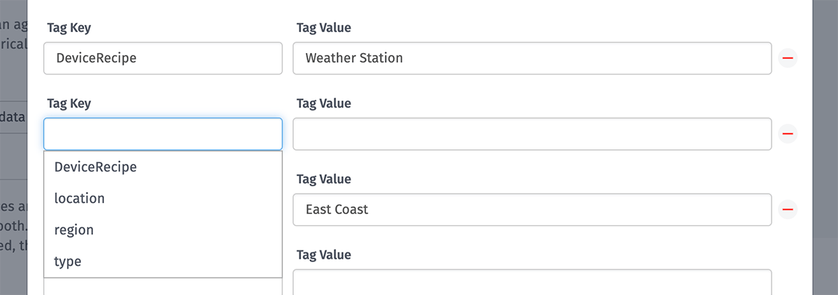 Device Queries Tags