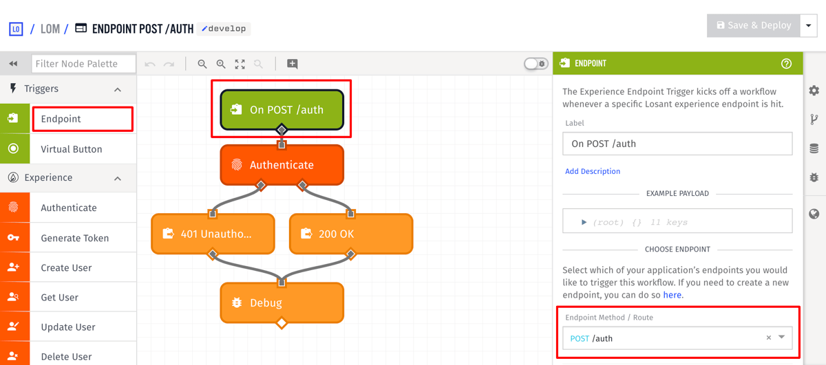 Auth Workflow Trigger