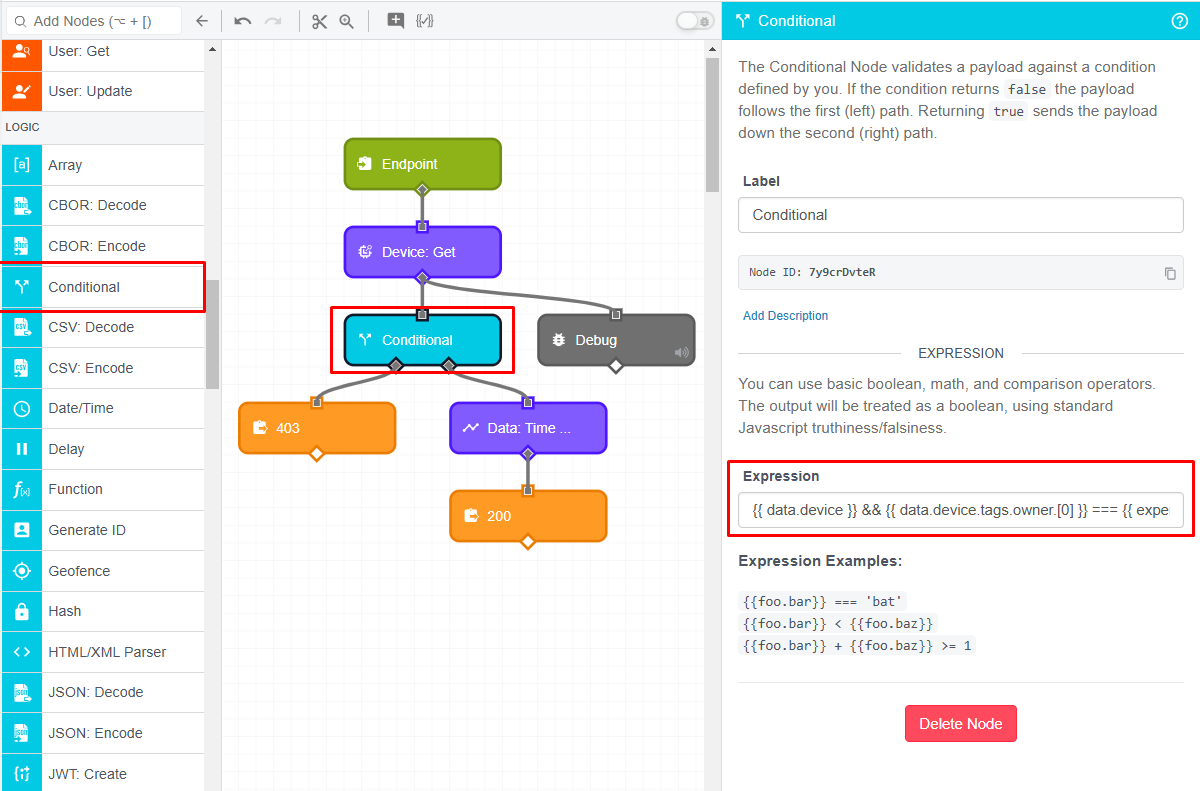 Conditional Node