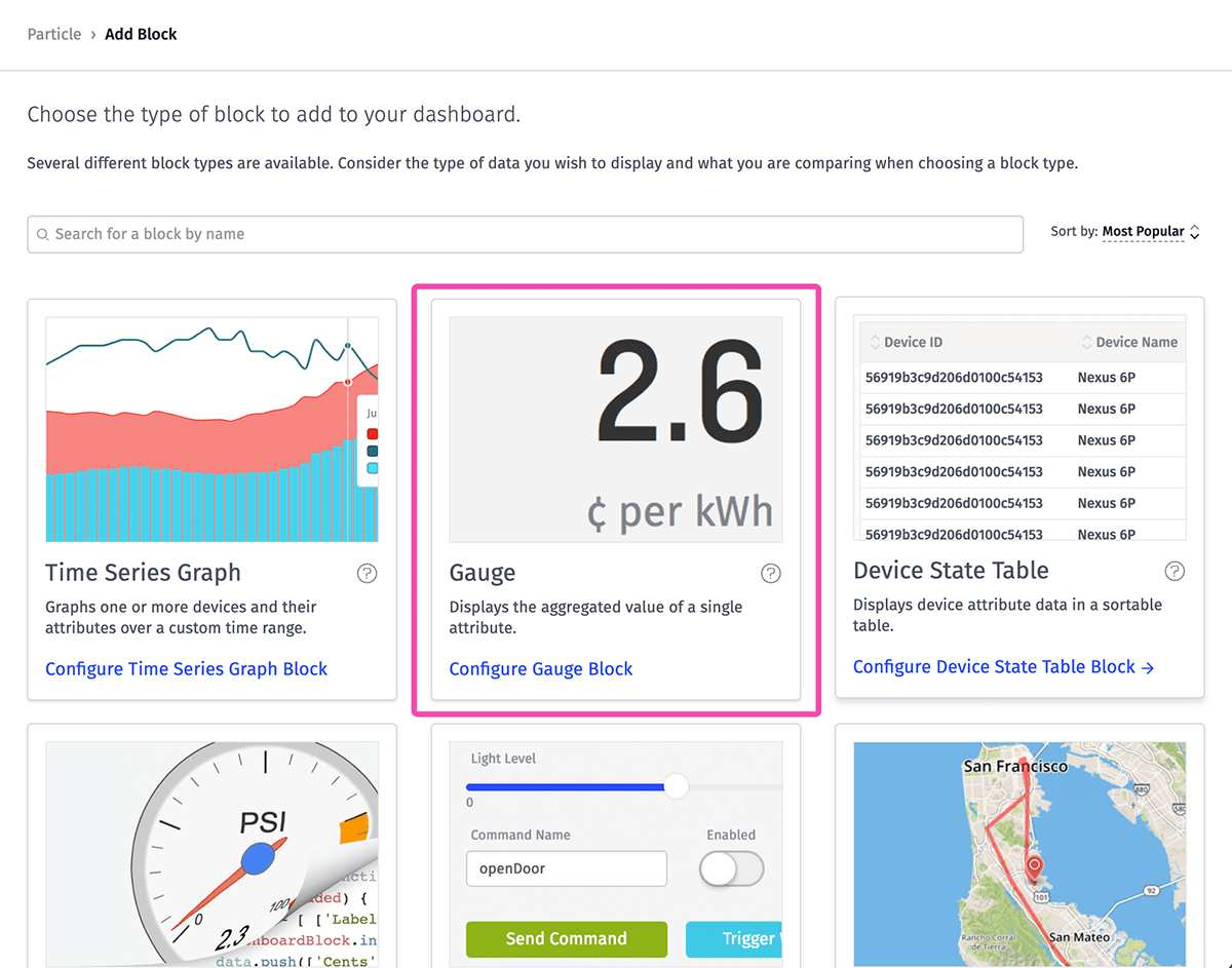 WEGnology Select Dashboard Block