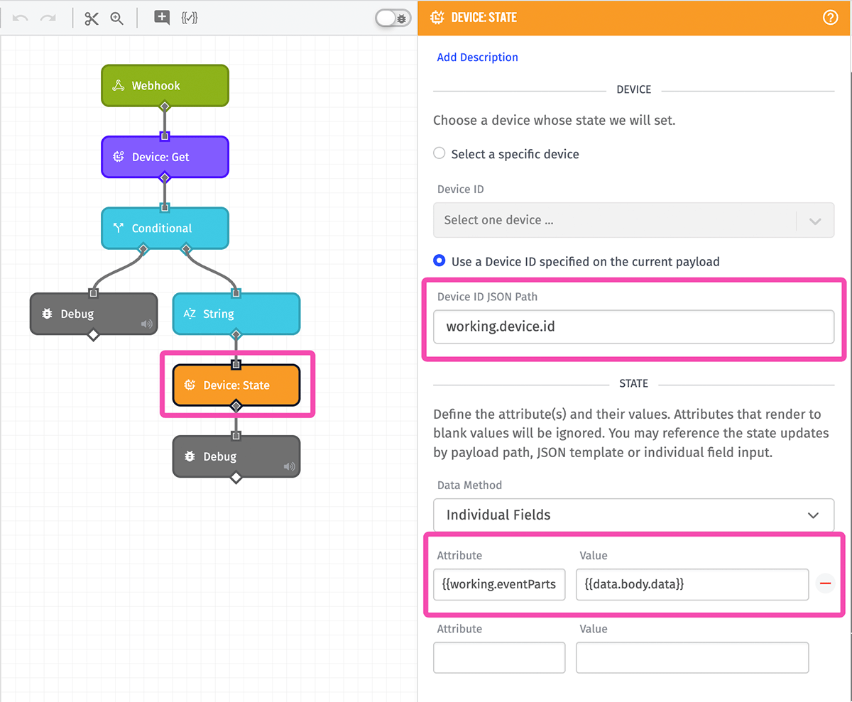 WEGnology Device State Node