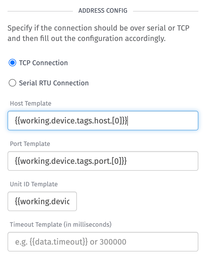 Flexible Modbus Get