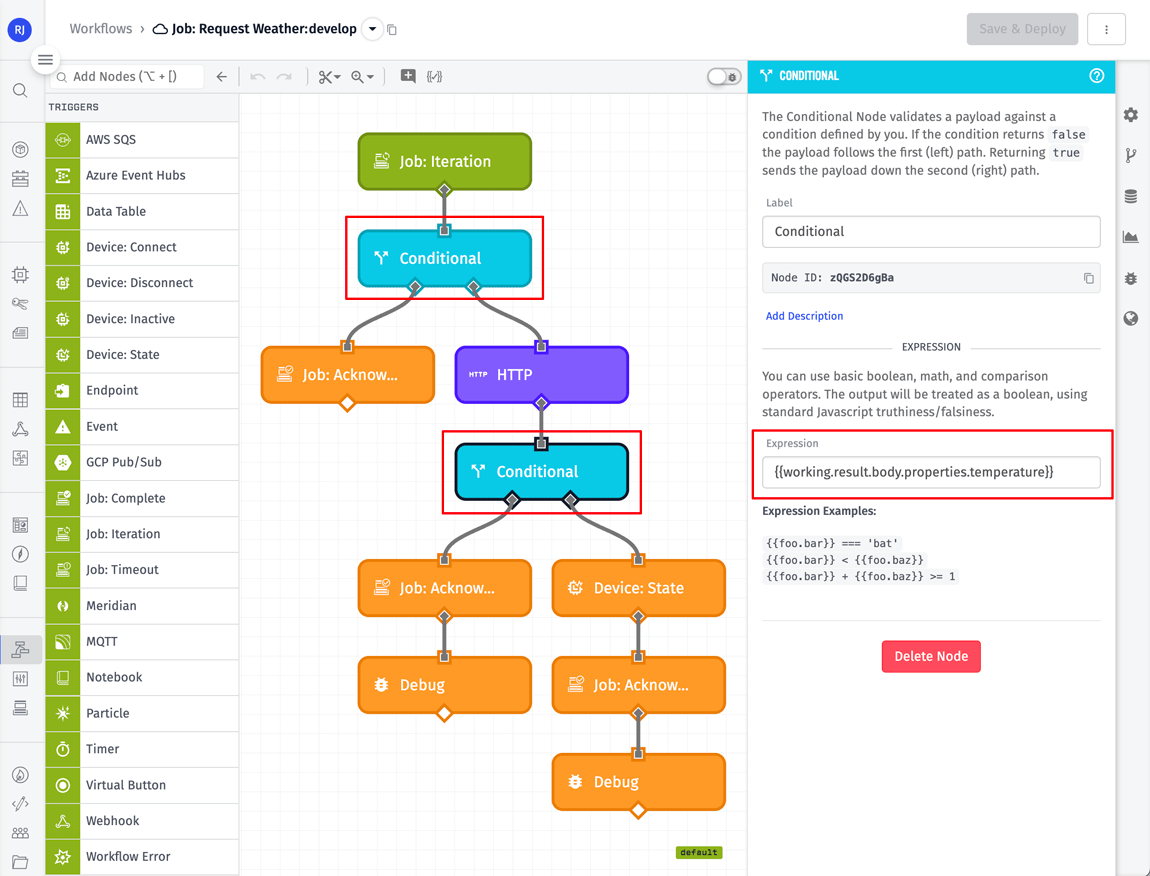 Conditional Nodes