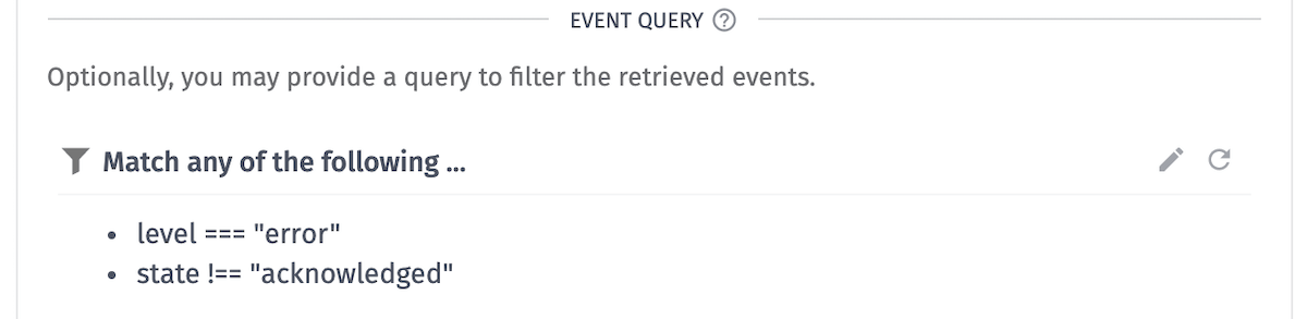Event Data Query
