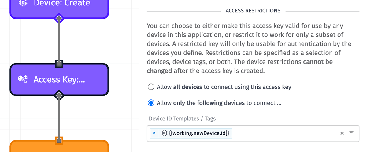 Access Key: Create Node Access Restrictions