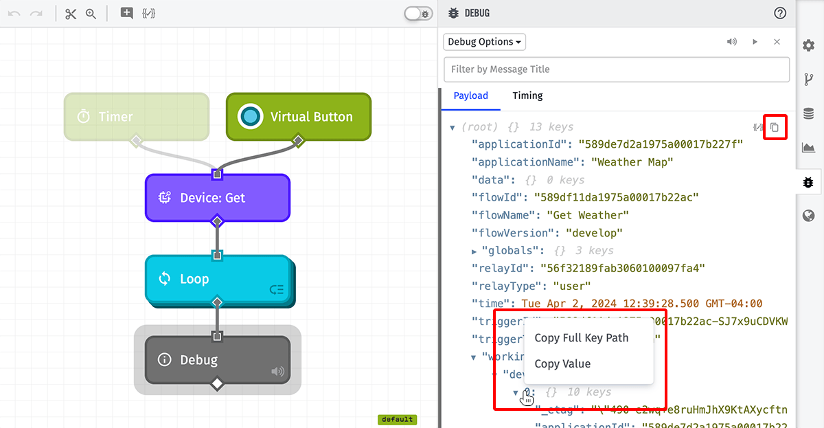 Copy Payload