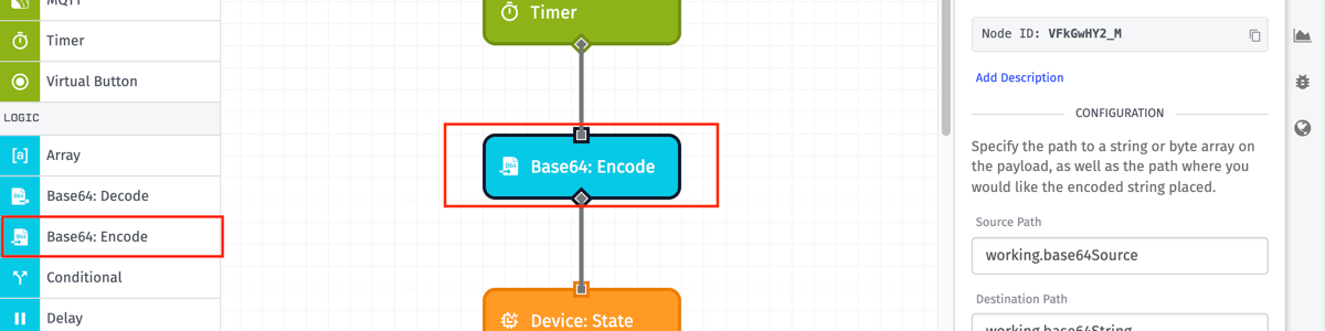 Base64 Encode Node